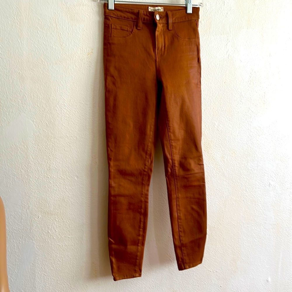 L’ AGENCE Bronze  Mid Rise Straight Leg Jeans Size 24